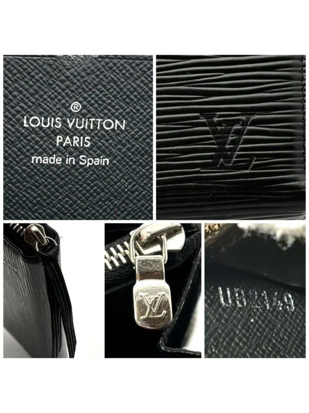 Louis Vuitton Epi Portefeuille Clemence Zip Around Wallet